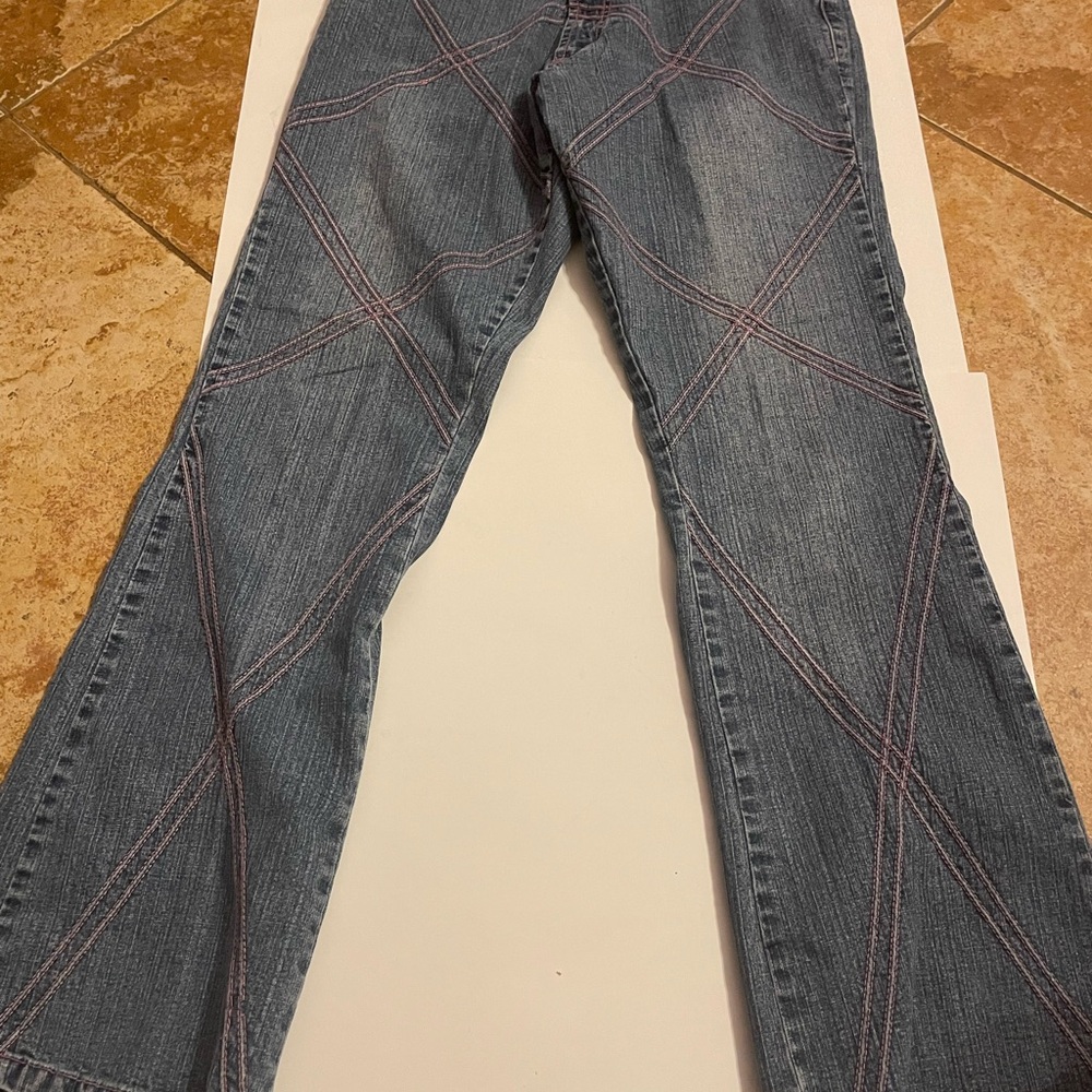 Vtg Women Apollo jeans, blue size 15/16